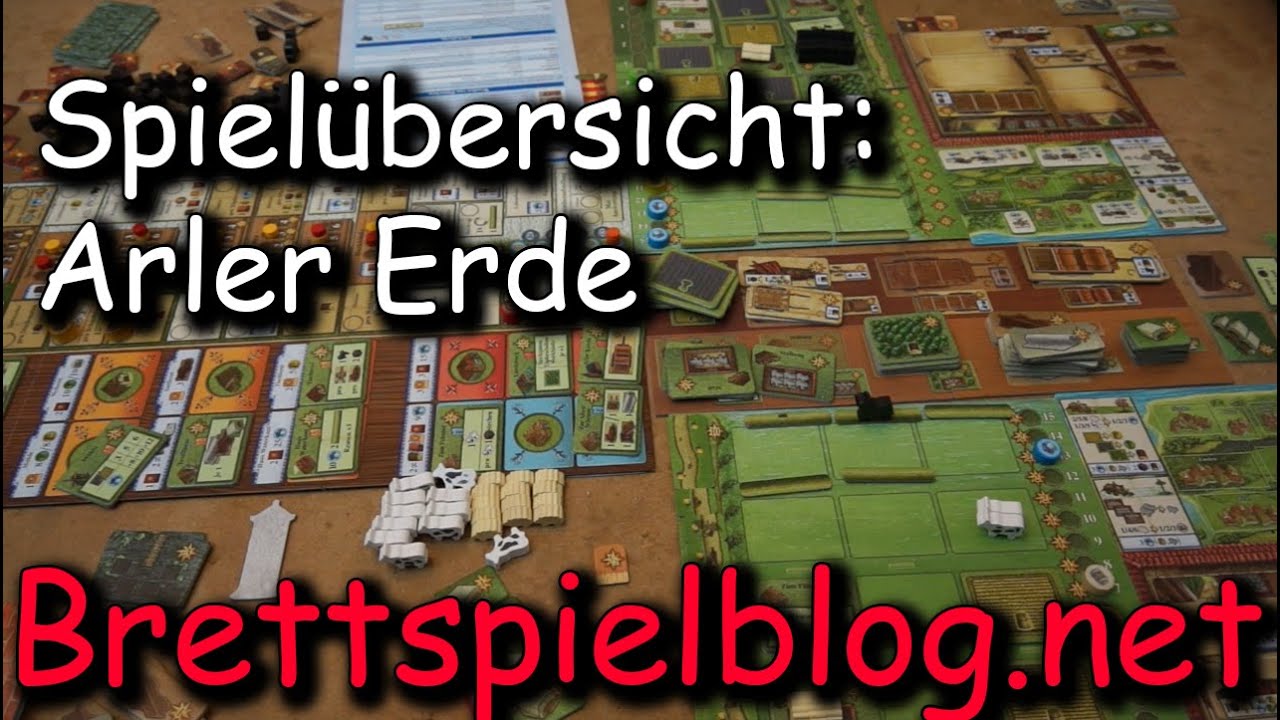Arler Erde - Ersteindruck der deutschen Version -  Uwe Rosenberg - Brettspielblog.net