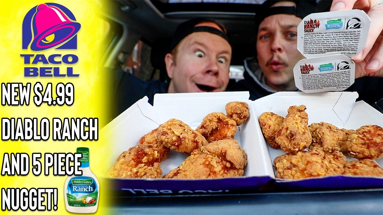 Новое блюдо от Taco Bell — Diablo Ranch и возвращение наггетсов!