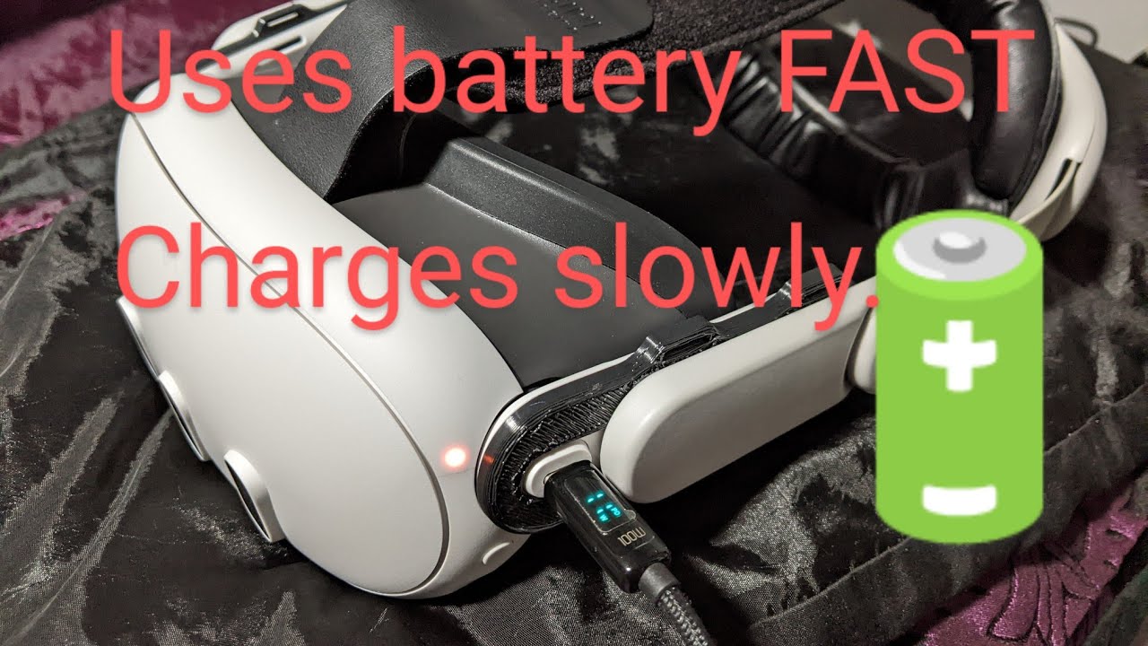 The Meta Quest 3 has charging issues 😮‍💨