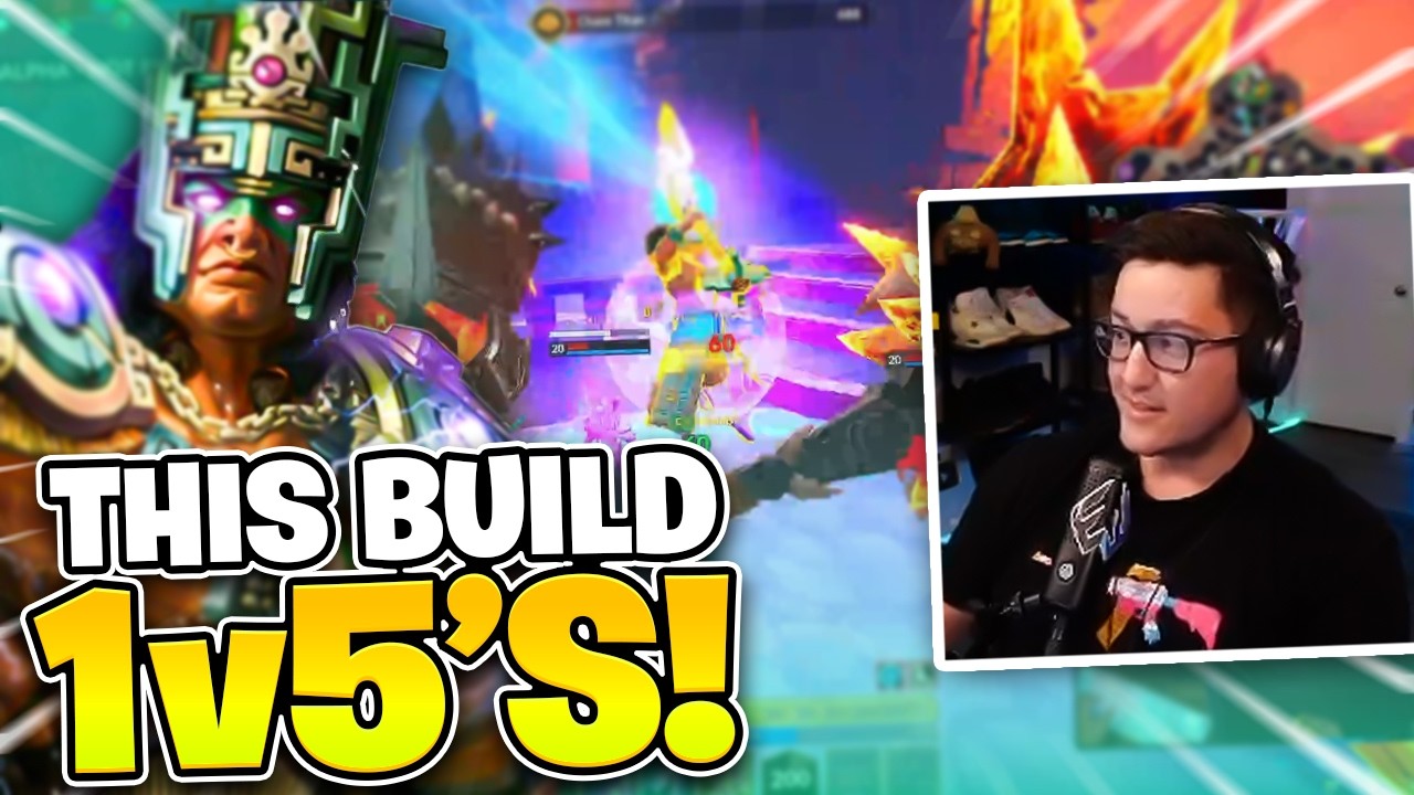 MOST BROKEN BUILD IN SMITE HISTORY - Chaac Jungle Smite 2