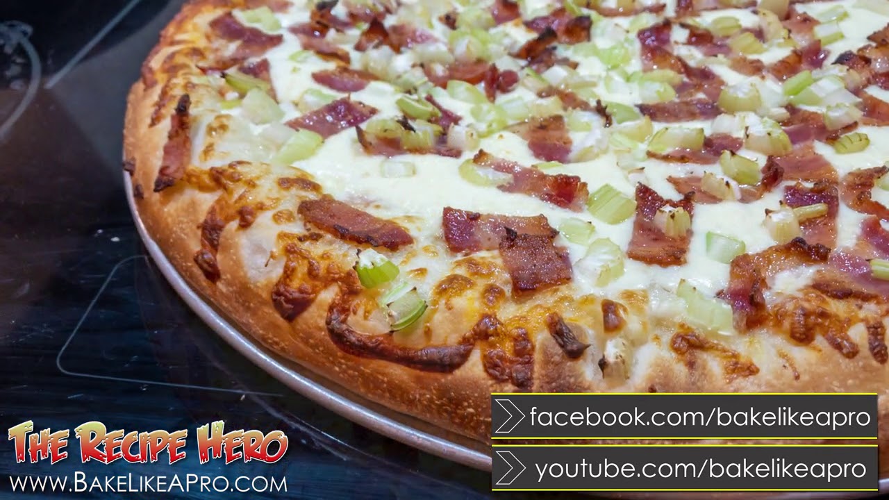 The Secret To Making Amazing Pizza At Home   By BakeLikeAPro
