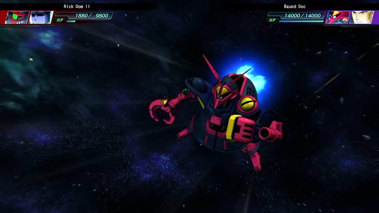 SD Gundam G Gen Genesis - NRX-055 Baund Doc (Jerid Messa) (Mobile Suit Zeta Gundam)