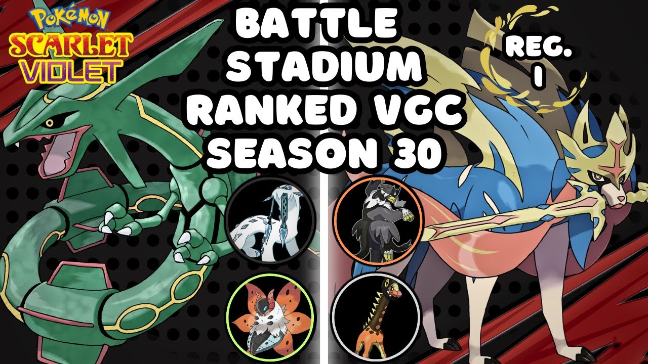 Rayquaza & Zacian Duo Take On The Ranked Ladder | Pokémon Scarlet & Violet VGC Regulation I