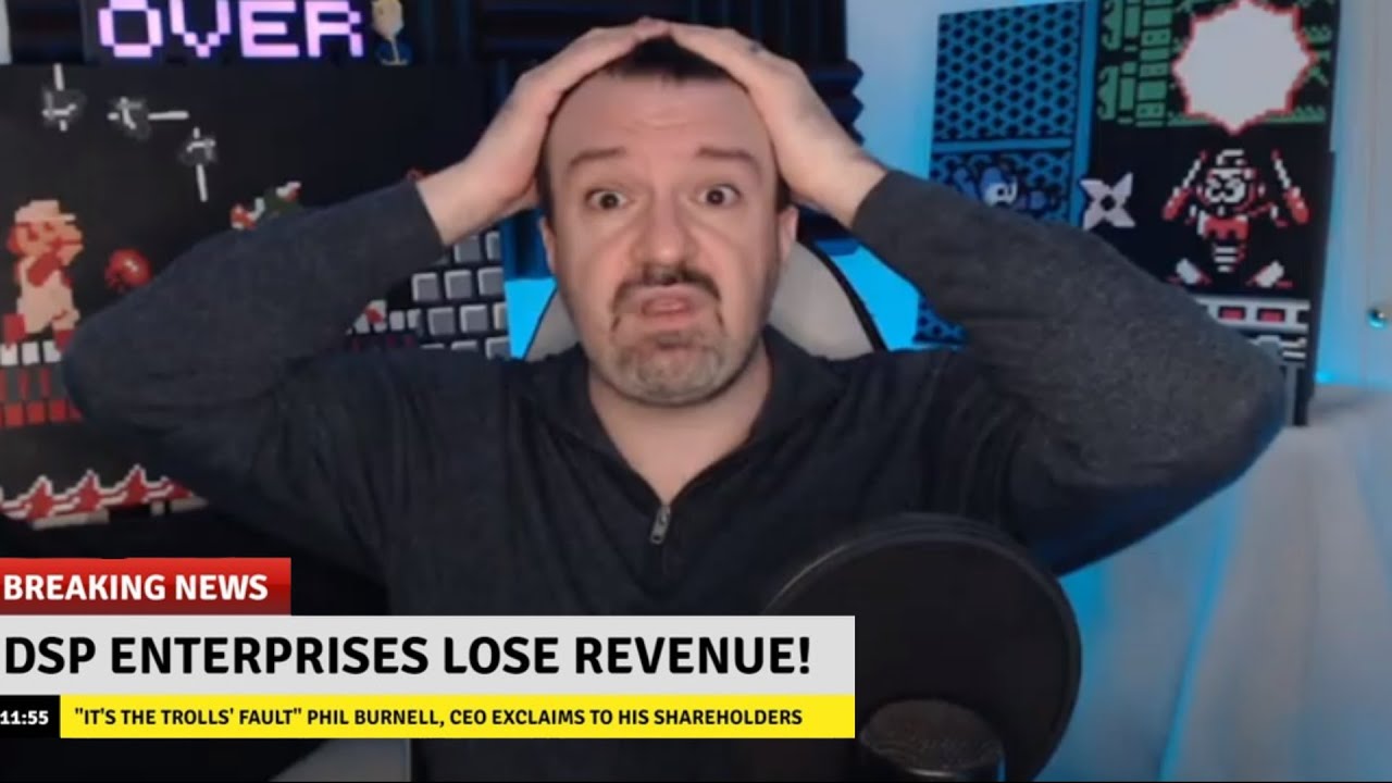 DSP talks with his shareholders that he lost 1K due to trolls while suffering from delusions
