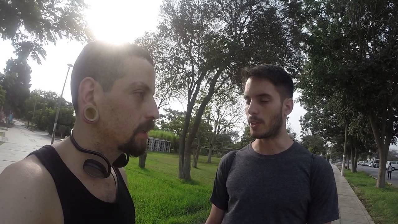 Esdras Crudo: En Universidad Agraria de La Molina y entrevista a un amigo vegano y activista.