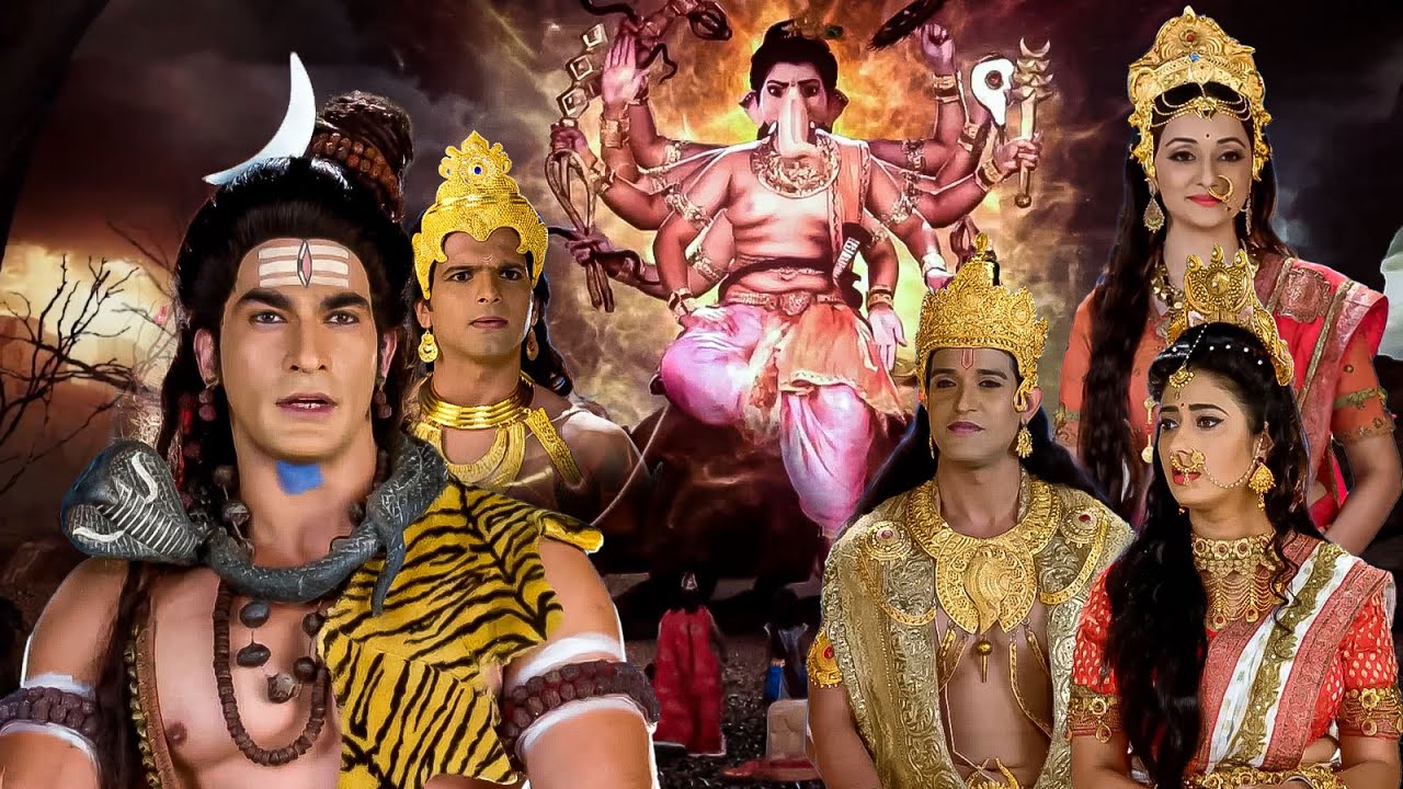 गणेश जी के क्रोध को शांत करने के लिए माताएं करेंगीं कौन सा उपाय | Mata Ki Shakti | #serial #drama