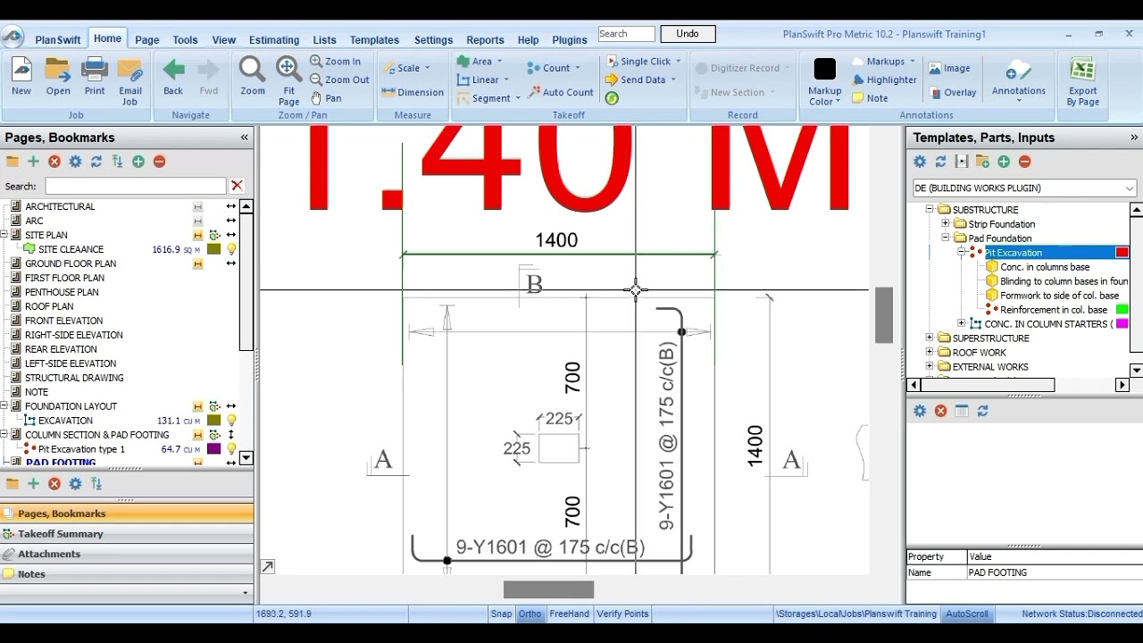 Planswift plugin (DE BUILDING WORKS)