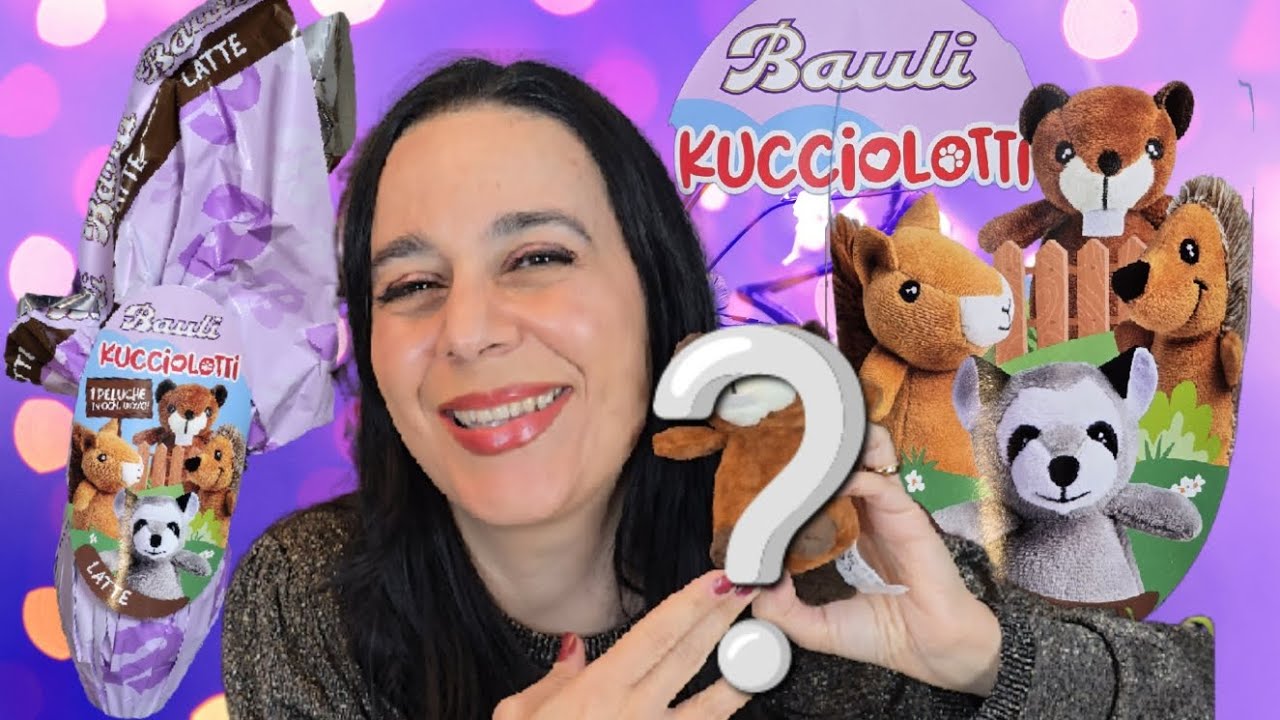 APRIAMO INSIEME L'UOVO DI PASQUA Bauli Kucciolotti 2025 😍