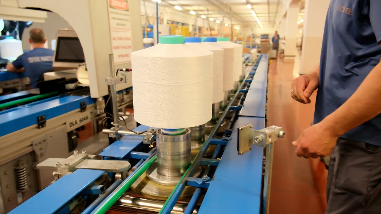 Korteks achieves digital transformation in textured yarn packaging with OMRON automation solutions