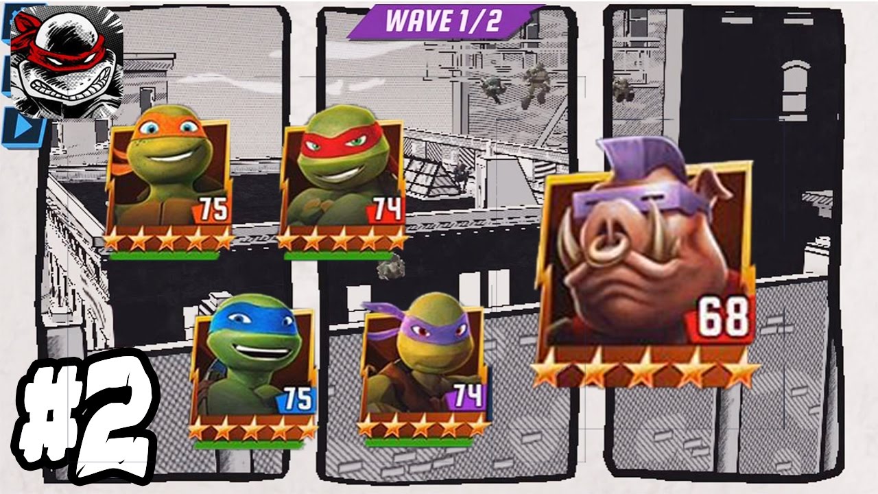 TMNT Legends GAUNTLET Part 2 | iPhone Gameplay