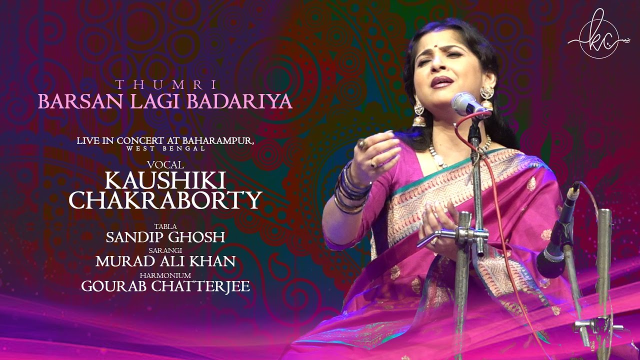 Barsan Lagi Badariya | Kaushiki Chakraborty | Thumri | Live concert | Trailer