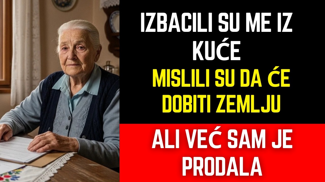 Obitelj me izbacila iz kuće na selu, ali nisu znali da sam već prodao zemlju