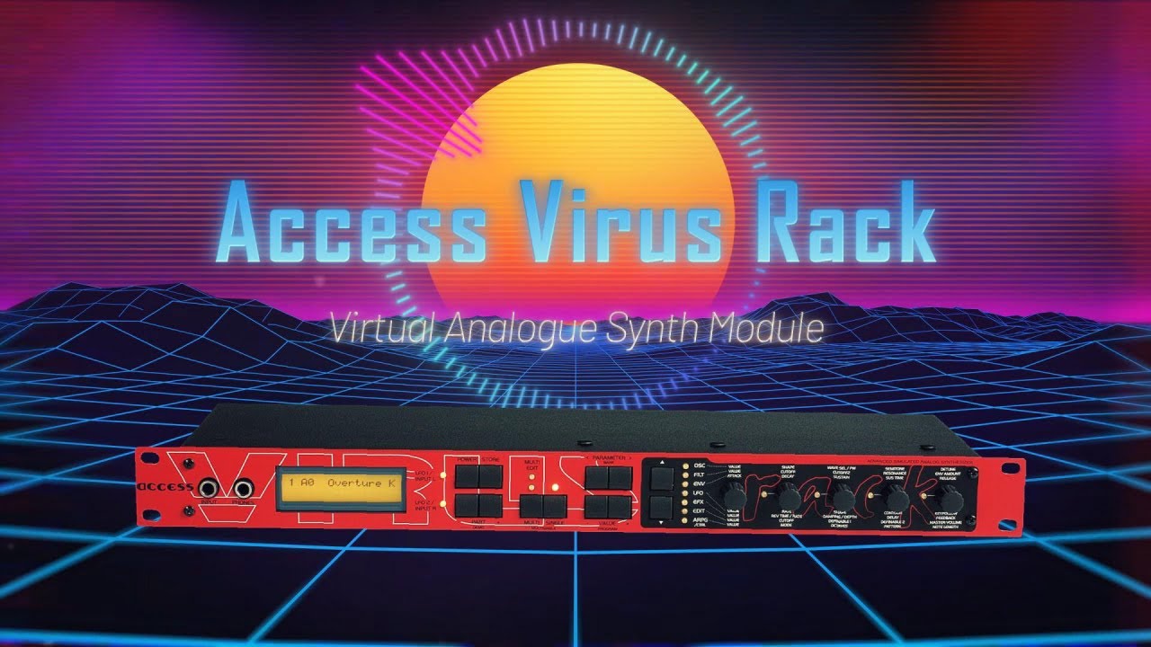 Access Virus Rack Demos | 90's Synth Radio 🎧
