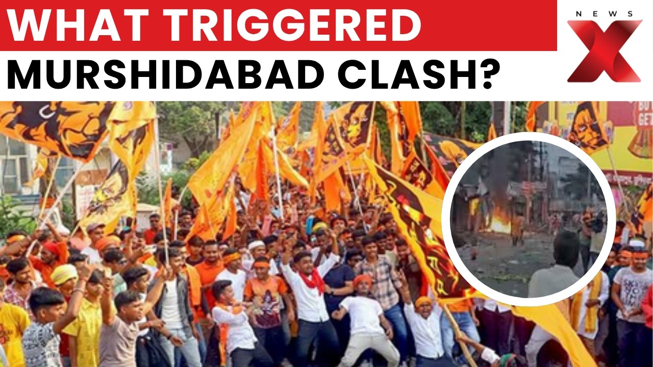 Murshidabad Clash During Ram Navami Procession: Chilling Video Shows Shocking Scenes| NewsX