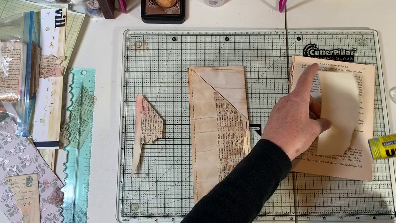 Paper Pad Project - Pockets, Fabric Flips, Belly Bands
