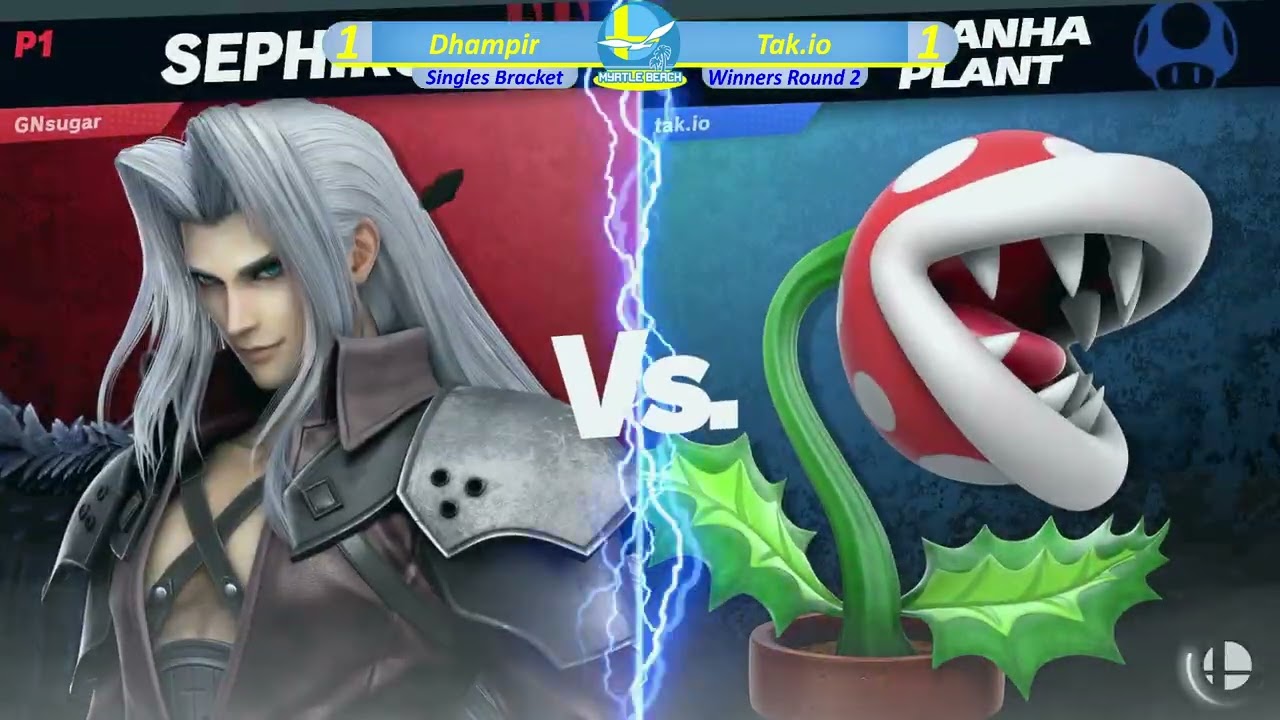 SocaSmash 169 Ultimate Singles: Dhampir (Sephiroth) vs Tak.io (Piranha Plant) Winners Round 2