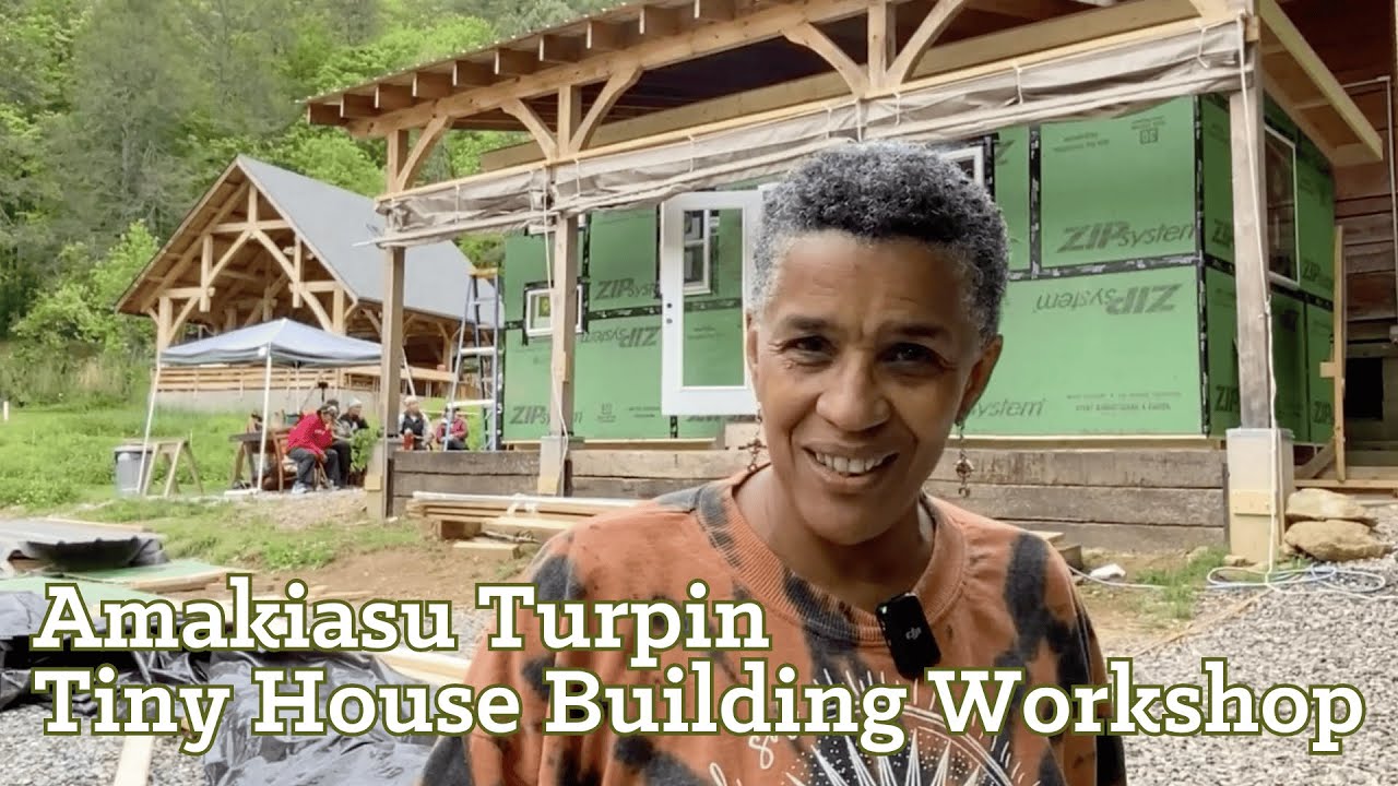 Carpentry Beginners welcome at Tiny House Building Workshop at Wild Abundance north of Asheville, NC