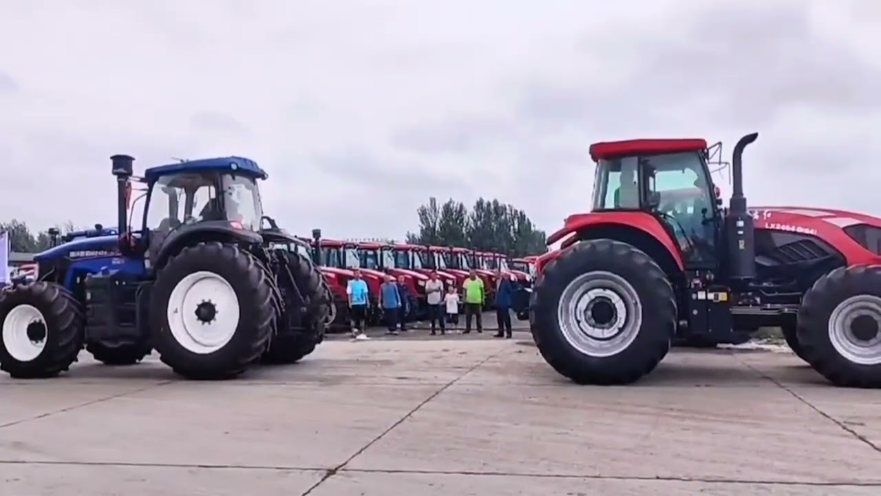 Битва тракторов Lovol и YTO по 240л.с.. Победитель будет только один!