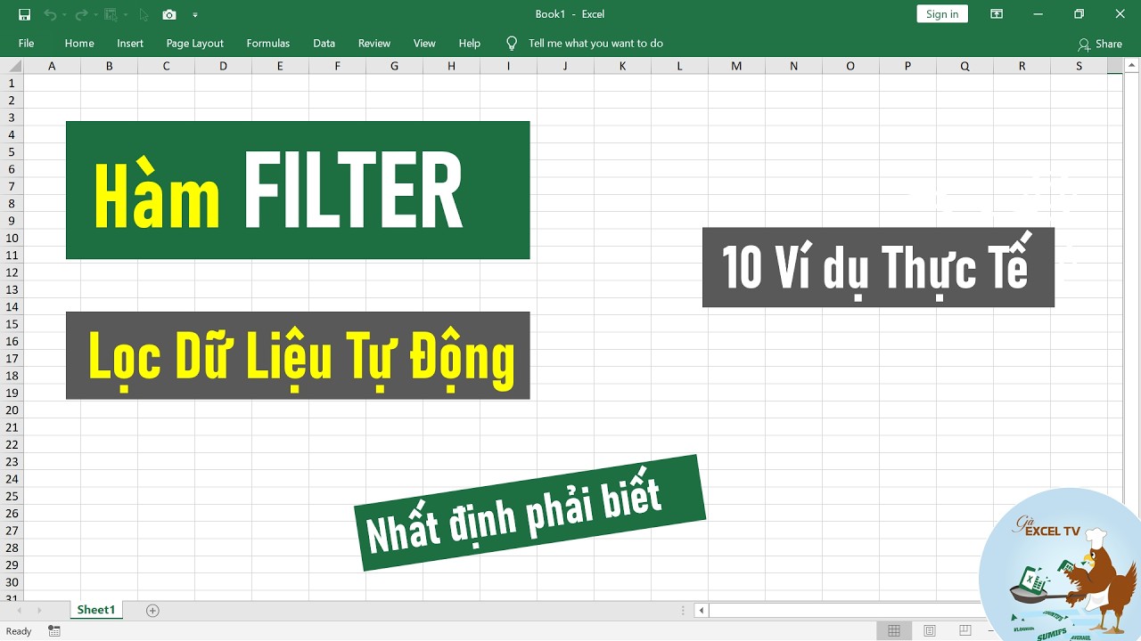Hướng dẫn c&aacute;ch sử dụng h&agrave;m FILTER trong Excel Full chi tiết | Nhất định phải biết