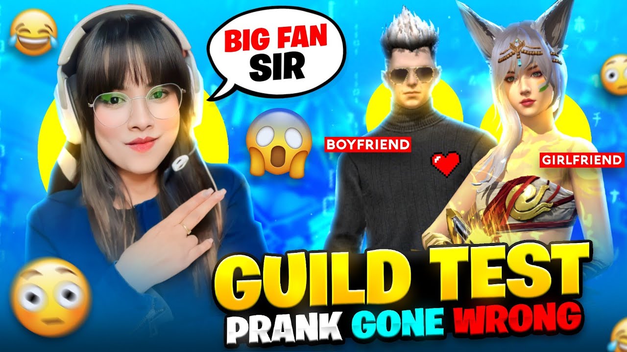 OMG 😲 Guild Test Prank Gone Wrong ❌ On Big YouTuber 😣