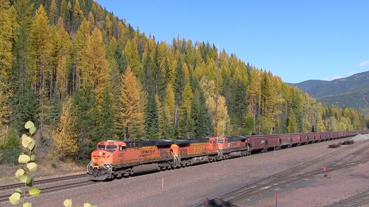 Railfanning BNSF's Hi Line Subdivision Part 3 - 10/17/17 // Trinity Rail Productions