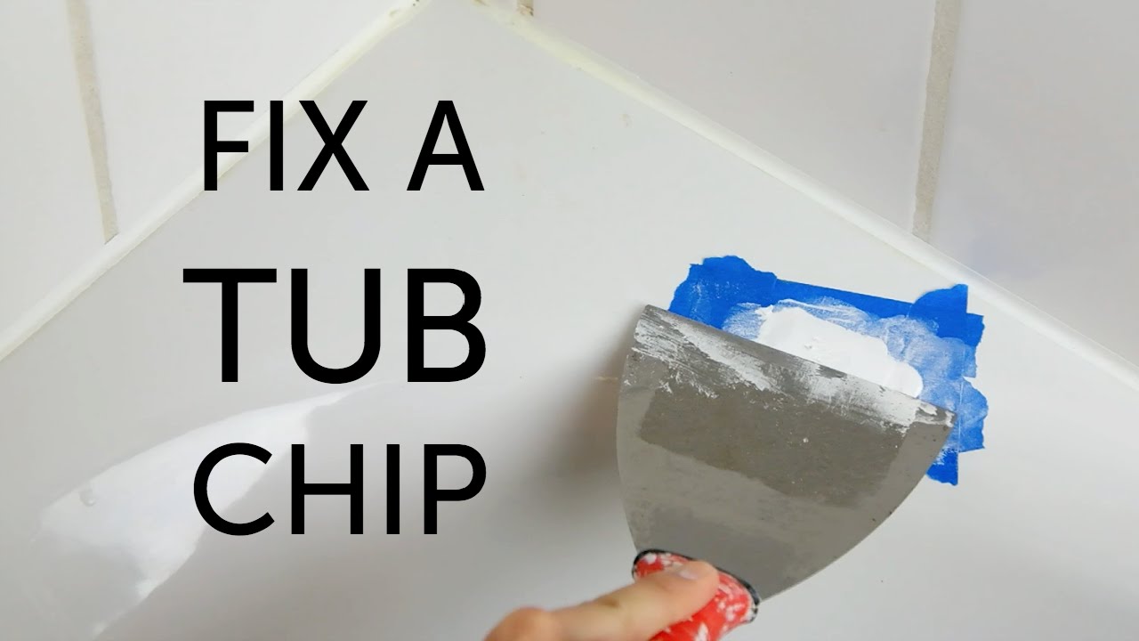DIY Bathtub Repair