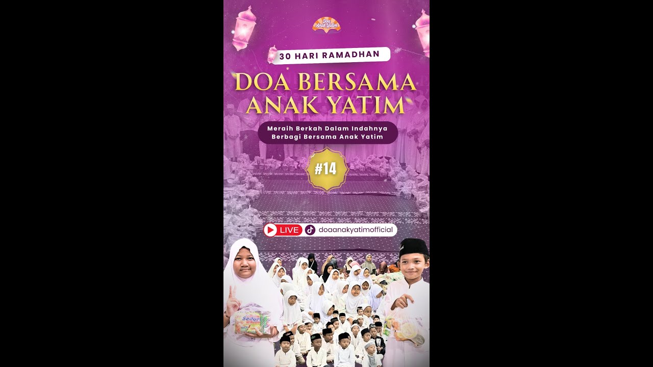DOA ANAK YATIM || #14 || Rabu, 4 MARET 2026