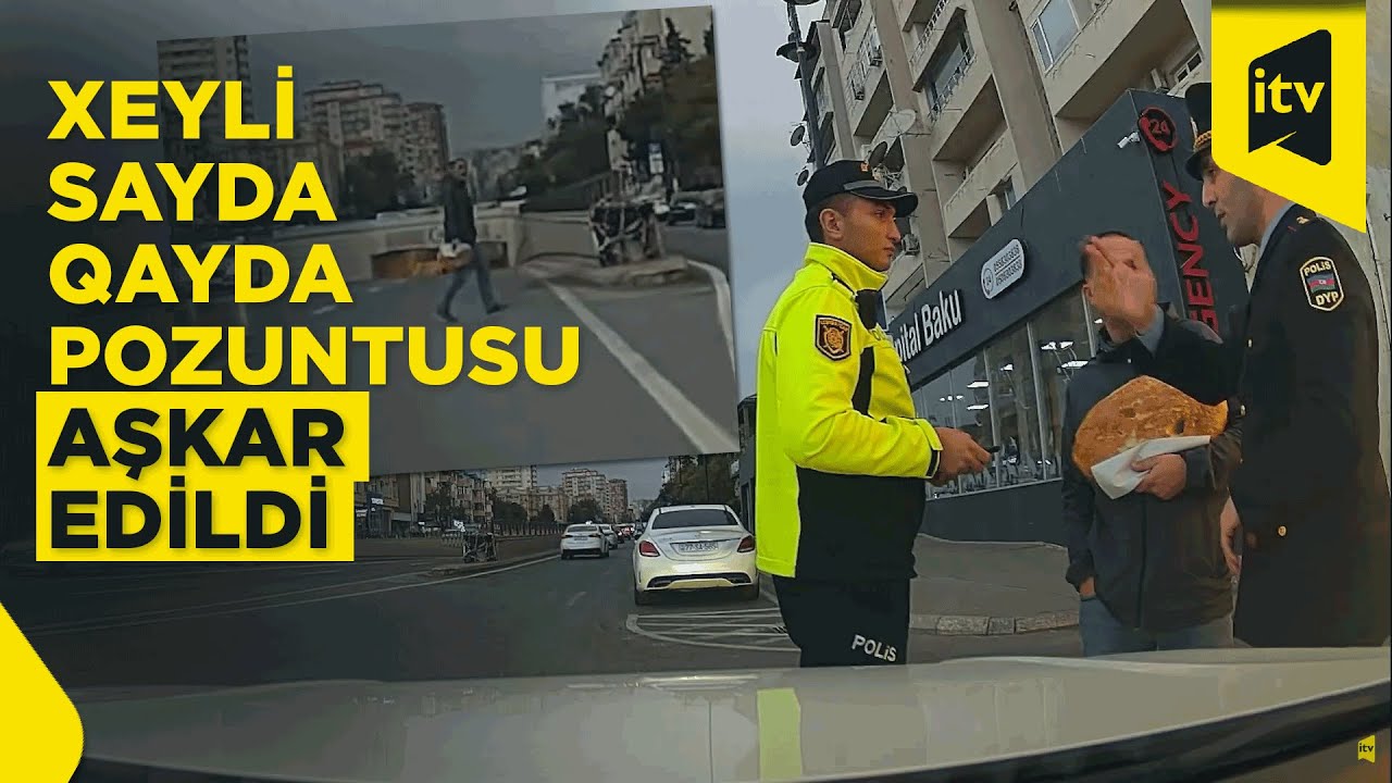Yol polisindən sürücü və piyadalara xəbərdarlıq