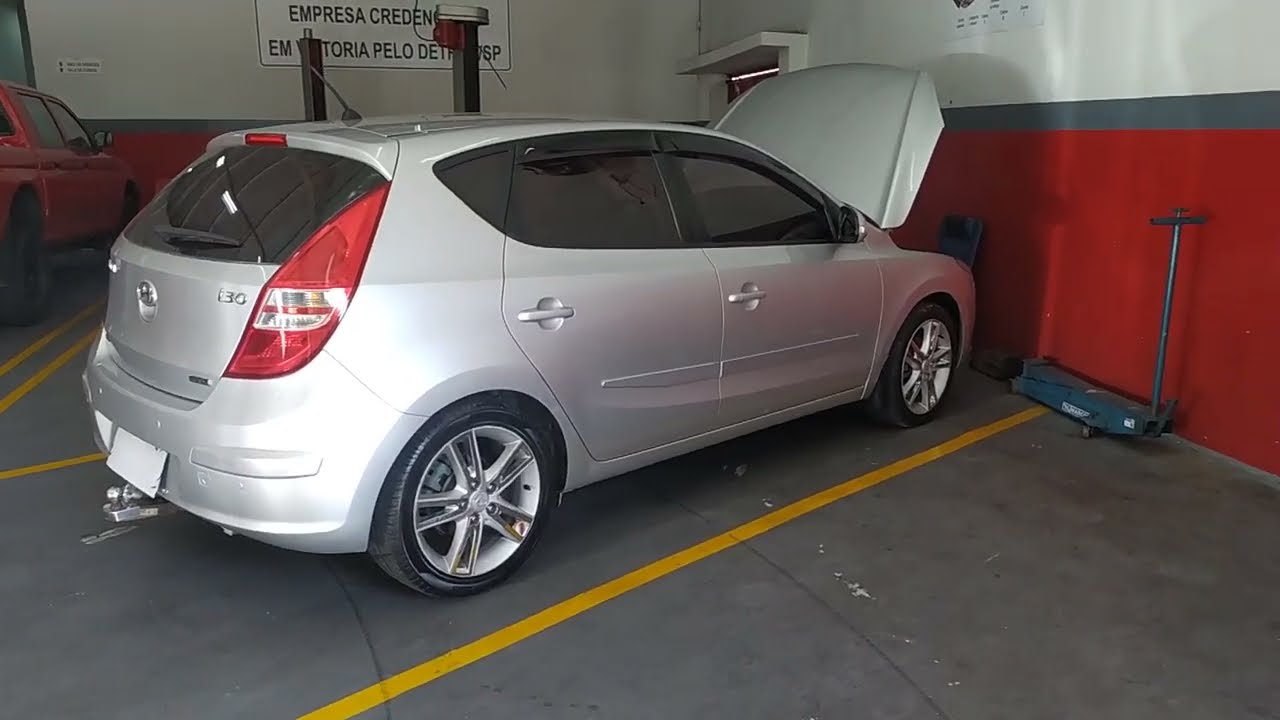 Localização número do motor e chassi Hyundai I30 2010