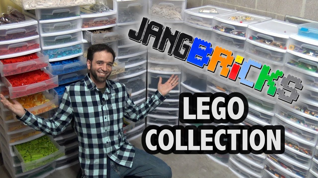 JANGBRiCKS LEGO Parts Collection Tour 2018