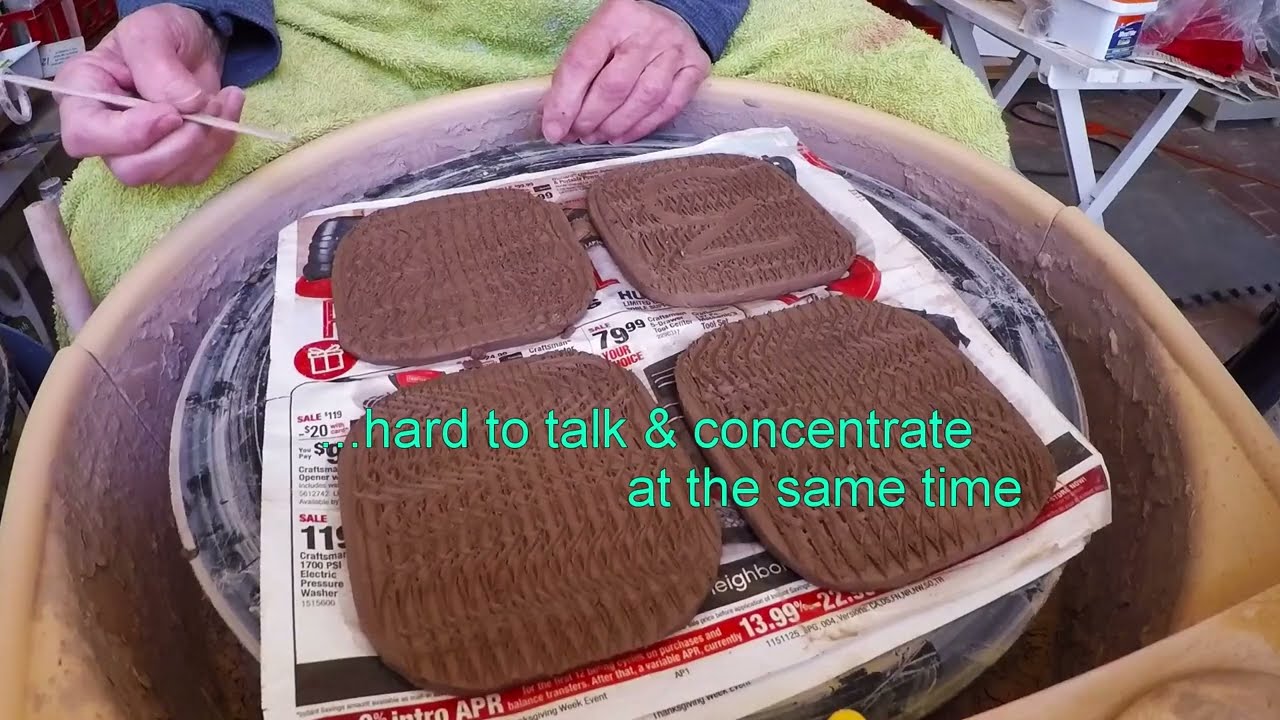 ♥ EZ Custom House Numbers! How-to make ceramic tile house numbers & letters. Pottery/Ceramic/Clay