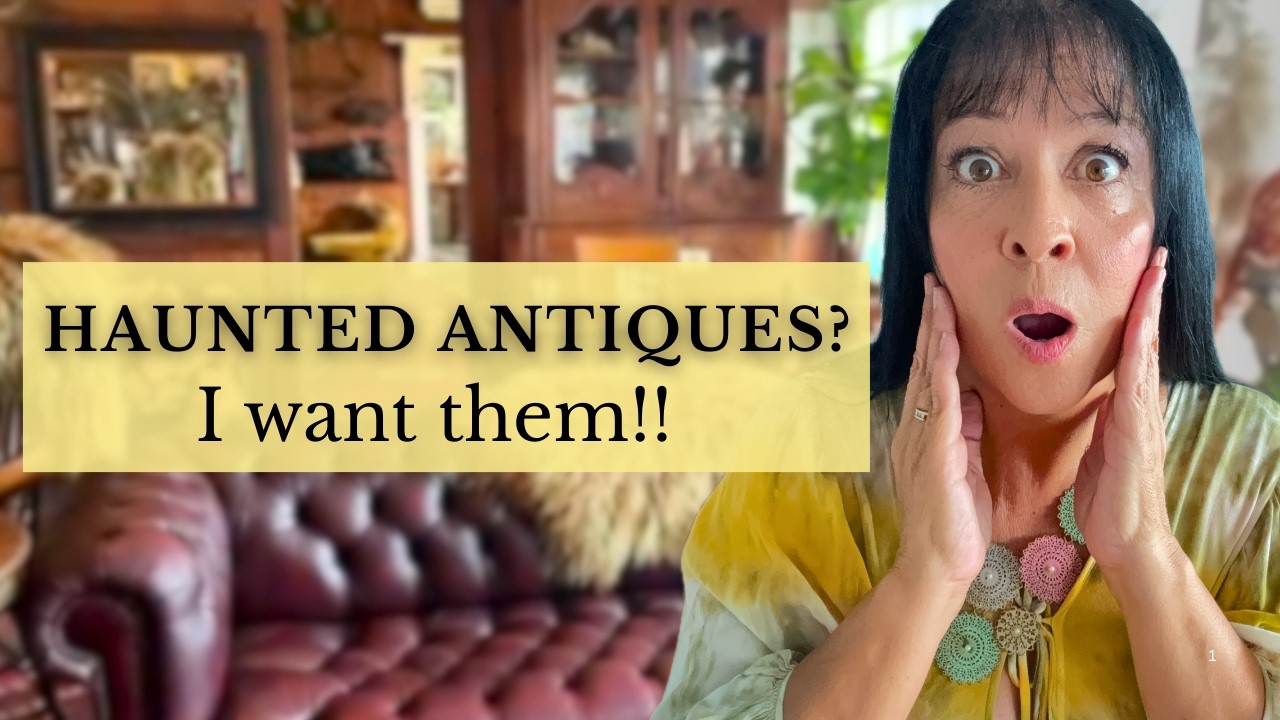 Vintage Decor Thrifting Road Trip Ended at a Haunted Historic Hotel!!