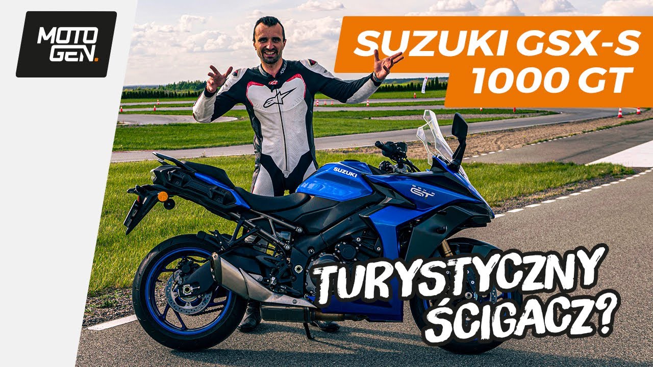Suzuki GSX-S 1000 GT - sportowy rodowód, turystyczne przeznaczenie 👍 [TEST PREMIEROWY]