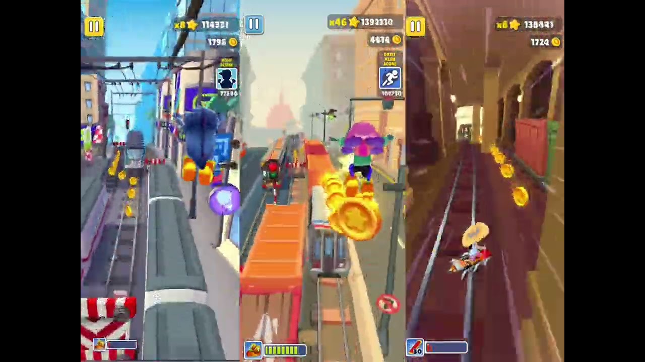 Subway Surfers: 2023 New Oreans 🆚 2024 Shenzhen Down 🆚 2025 Washington DC|| Who Is Your Favourite ⁉️