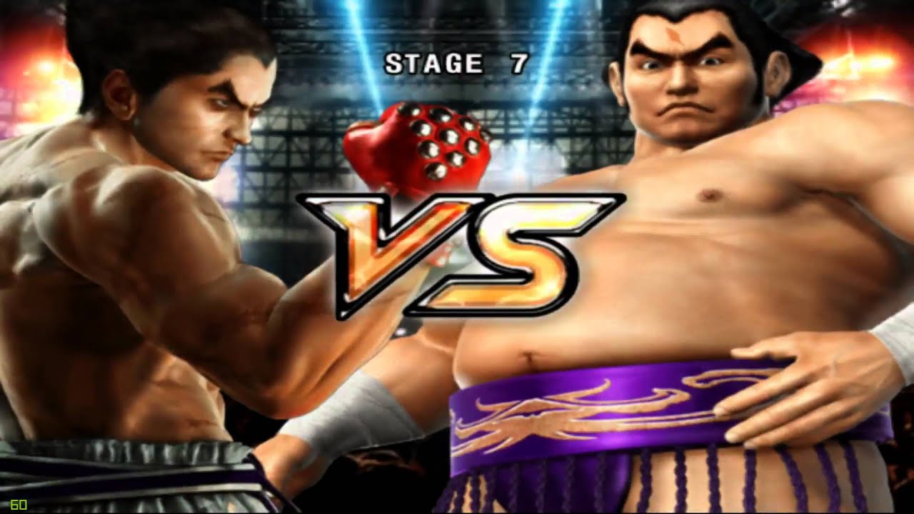 Tekken 5 (PCSX2) - Kazuya Mishima - Story Mode - Ultra Hard - 1080p60