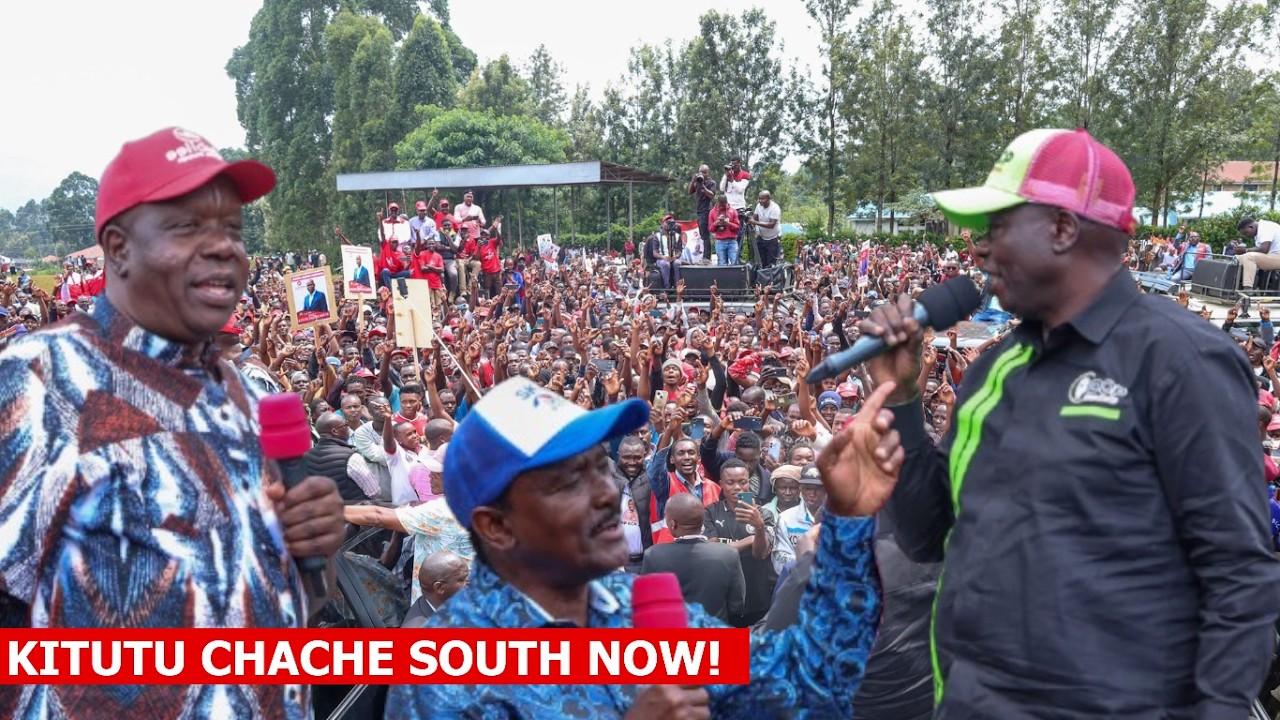 KISII NI MBAYA! Angry Gachagua, Kalonzo, Matiangi &entire united opposition destroying Ruto in Kisii