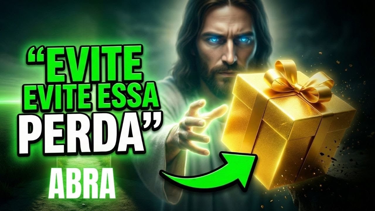 DEUS TE COLOCOU AQUI AGORA PARA EVITAR UMA PERDA!