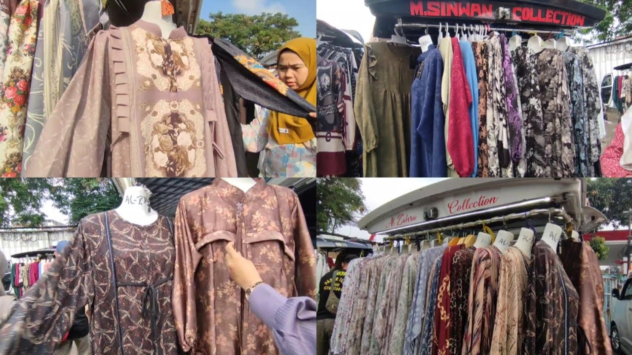 BERBURU GAMIS DIBAWAH 100 RIBU RUPIAH DI PASAR TASIK CIDENG‼️ SEBELUM LEBARAN 