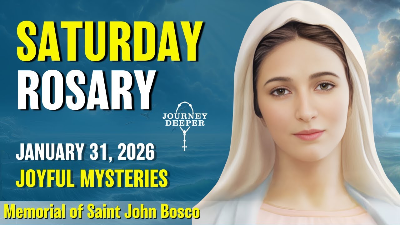 Saturday Rosary ❤️ Joyful Mysteries of Rosary ❤️ January 31, 2026 VIRTUAL ROSARY