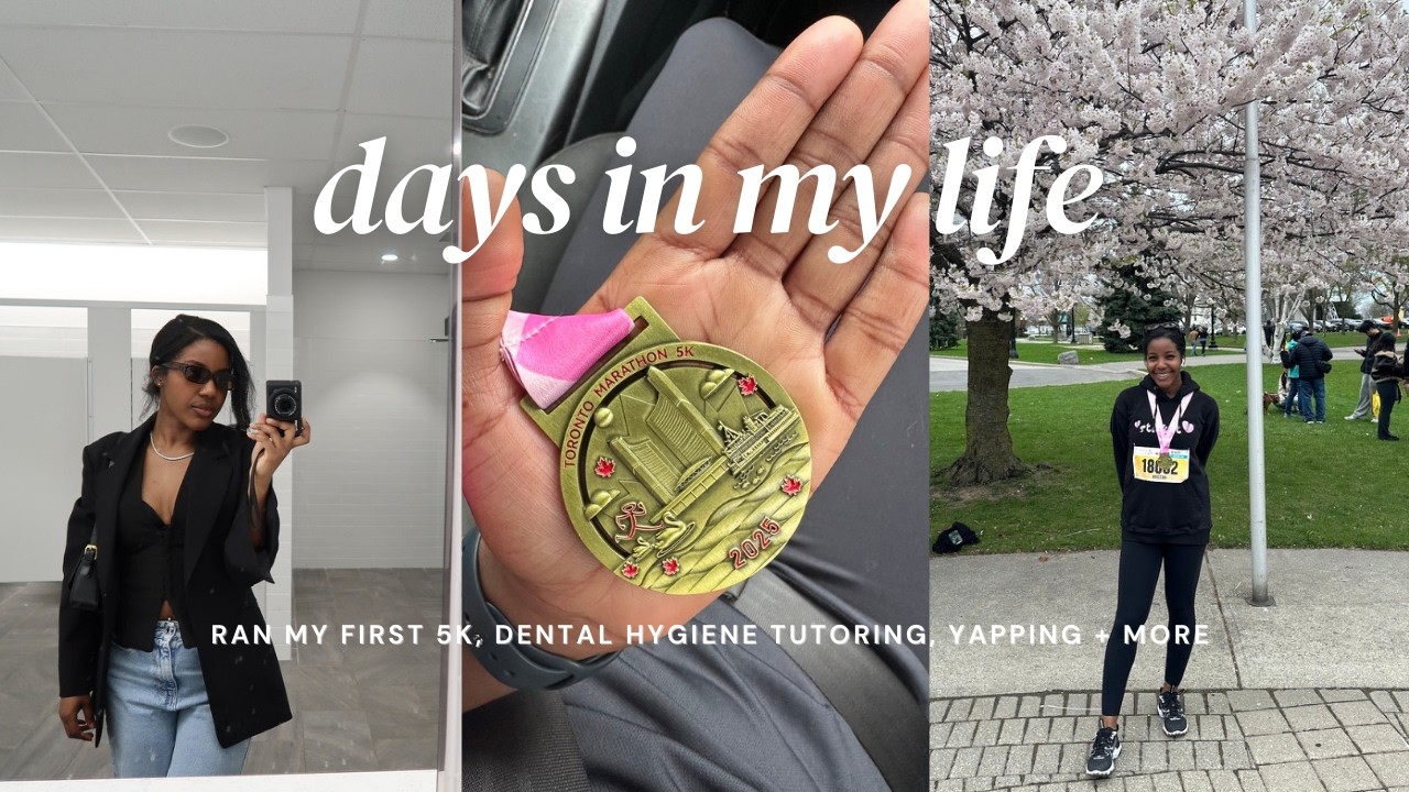 I ran my first 5k race! a tesla caught on fire, tutoring dental hygiene, + more