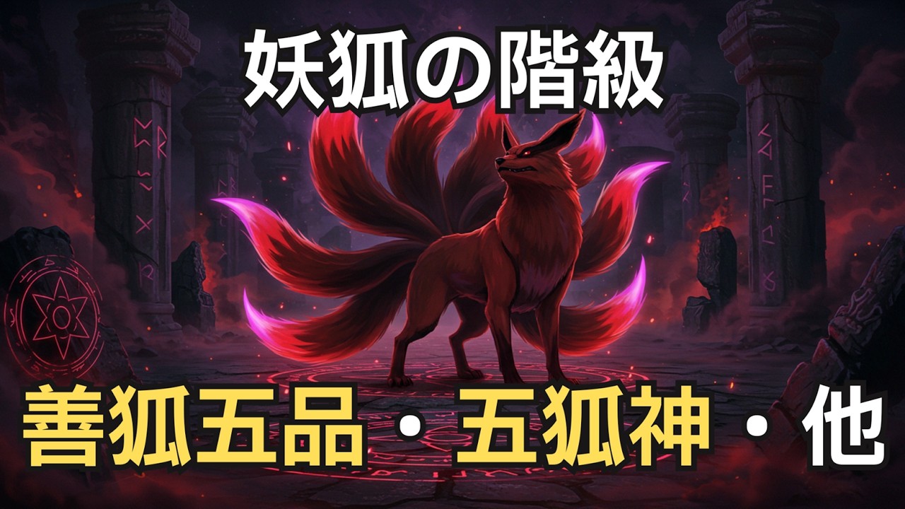 最強の妖狐ランキング！九尾の狐を超える存在とは？