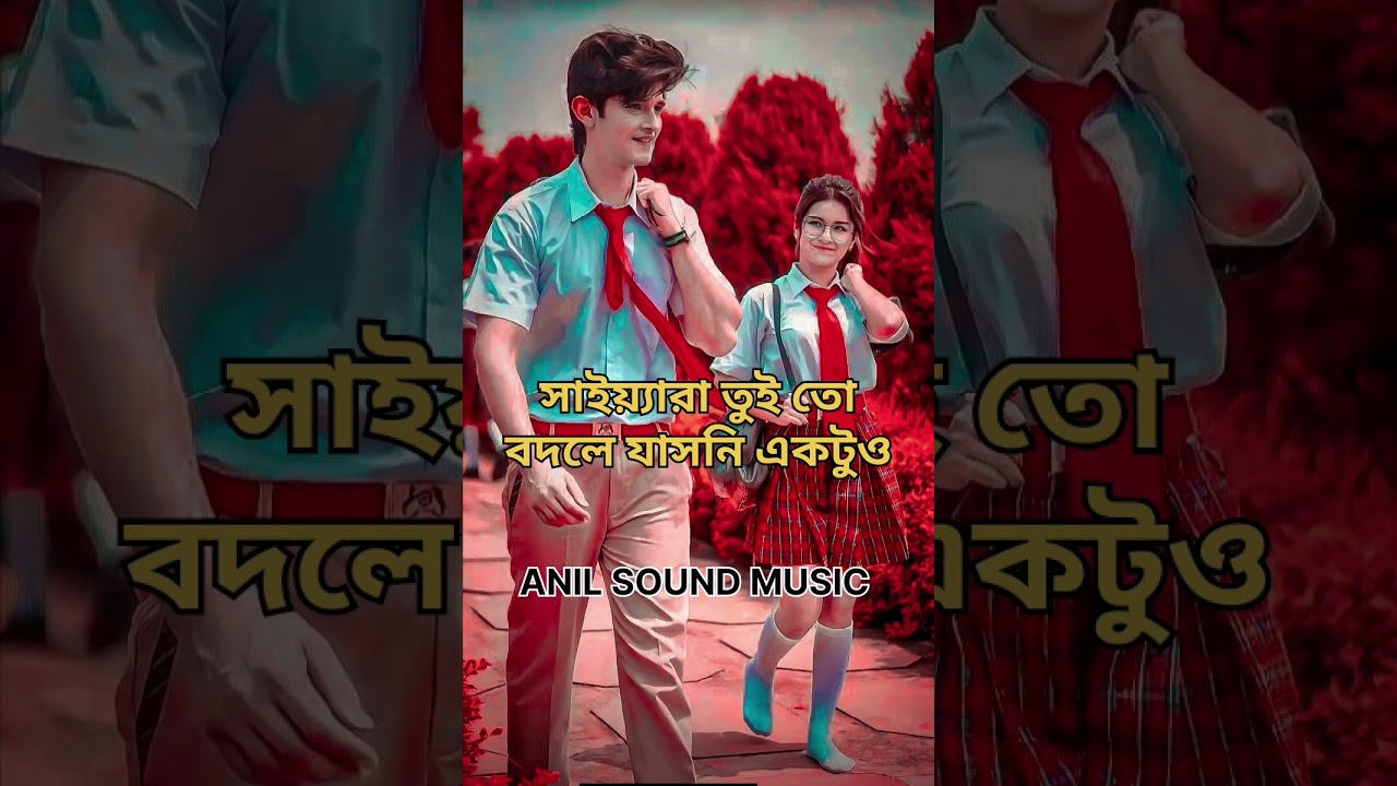 সাইয়্যারা তুই তোবদলে যাসনি একটুও /bengali song/sad song/love story song 💕/songs 
