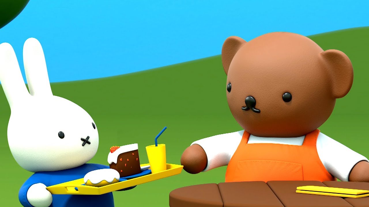 Miffy | Miffy the Waitress! | New Series! | Miffy's Adventures Big & Small | Full Episodes
