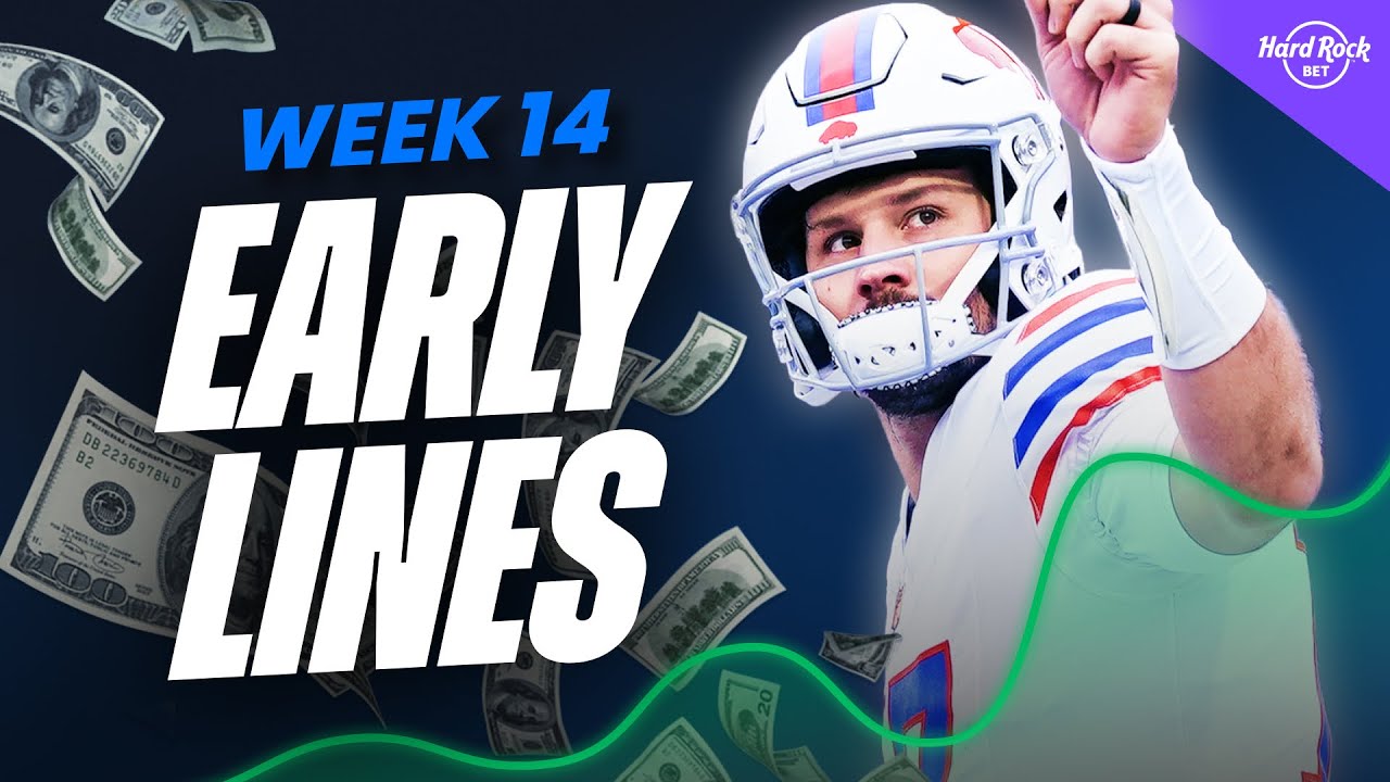 NFL Week 14 Early Picks & Line Movement Predictions (2025)