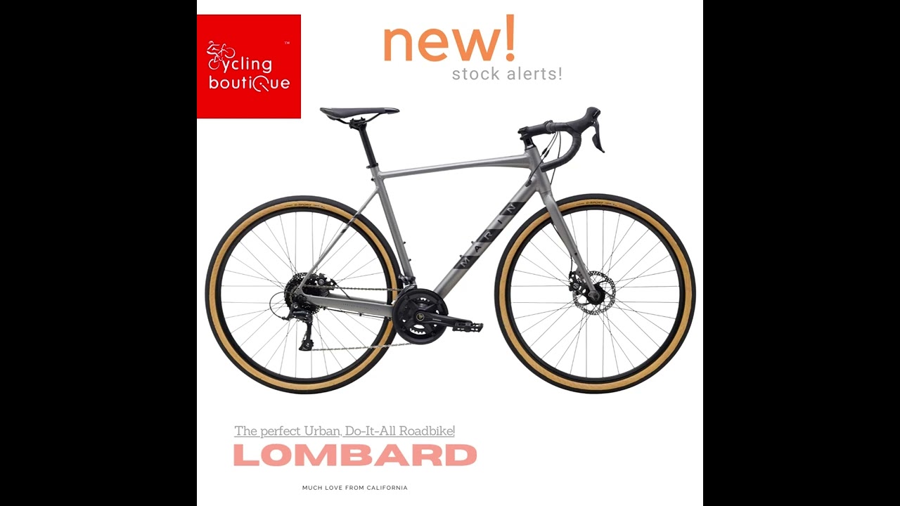 Marin Bikes Lombard - The Do-It-All Road Bike at Cycling Boutique