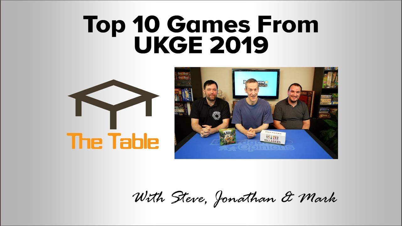Top 10 Games From UKGE 2019
