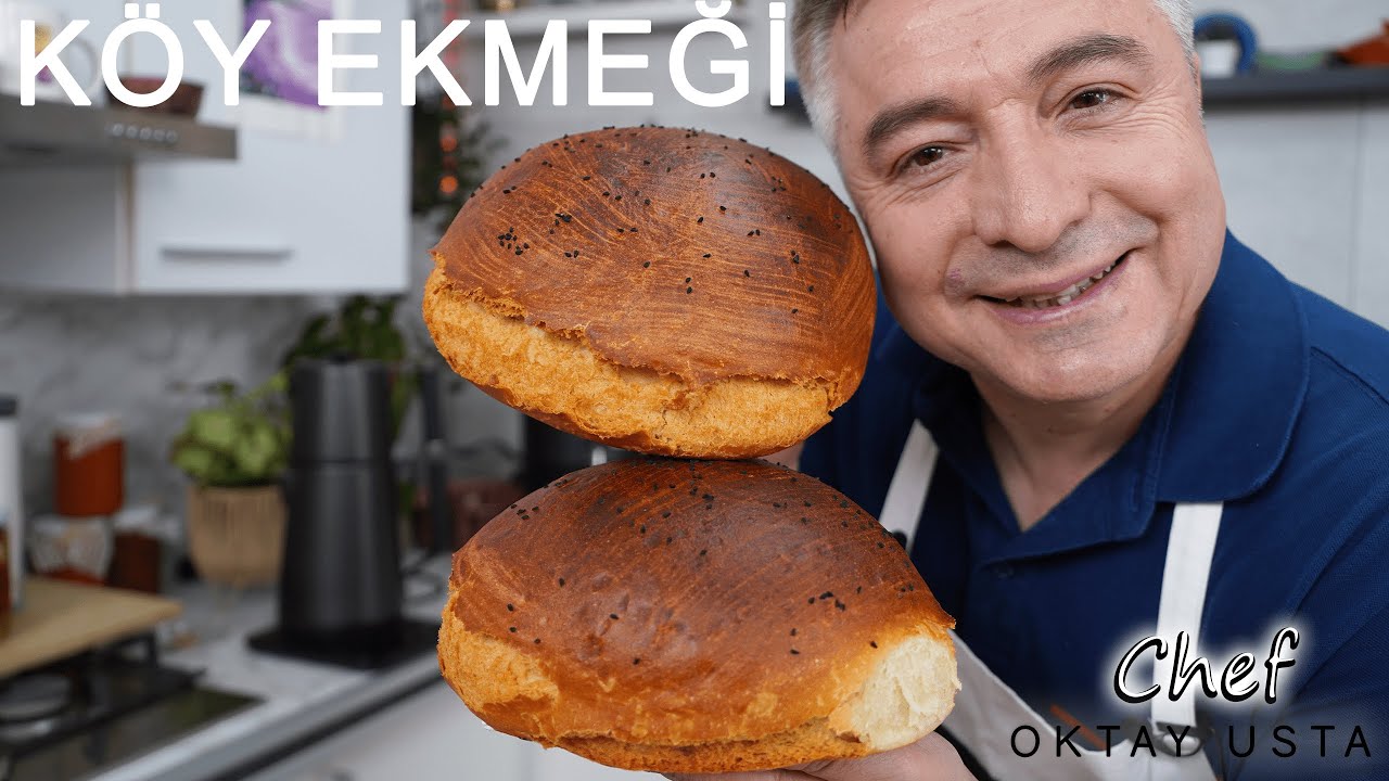 KÖY EKMEĞİ ❗️Ekmek Nasıl Yapılır? | Oktay Usta