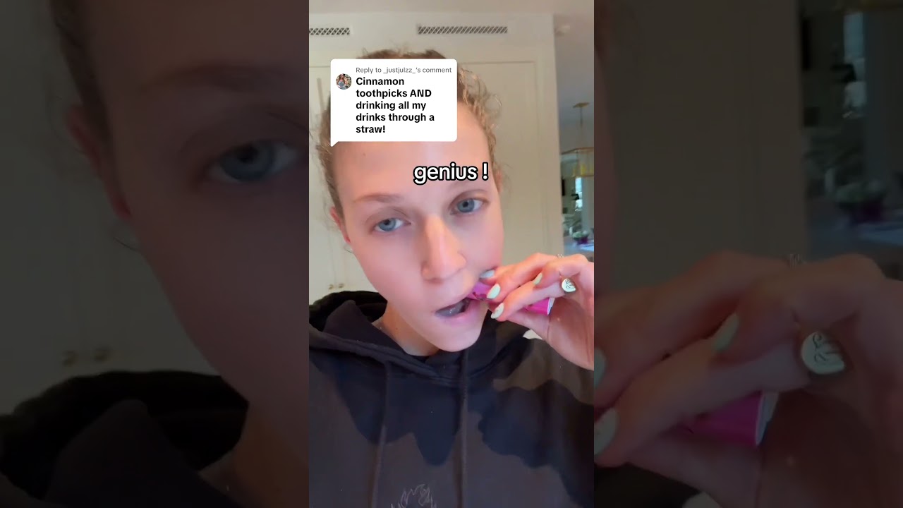 Quit vaping 101 - Straws + flavored toothpicks