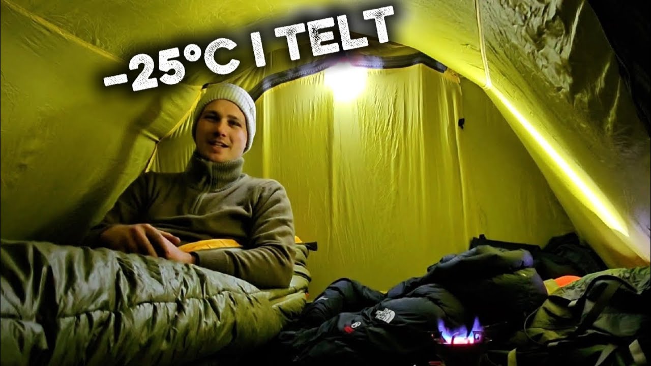 –25°C i telt – kaldeste turen jeg har vært på 🔥