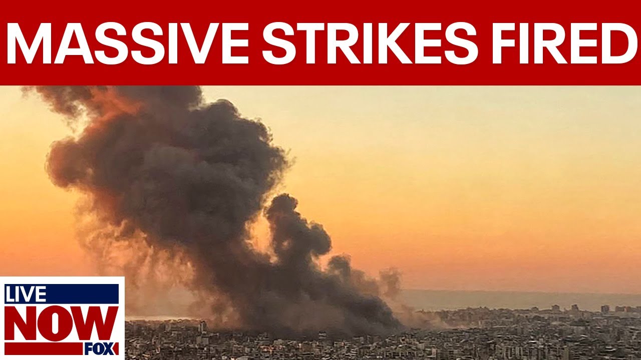 Hamas war: Israel strikes Beirut, explosions sound | LiveNOW from FOX